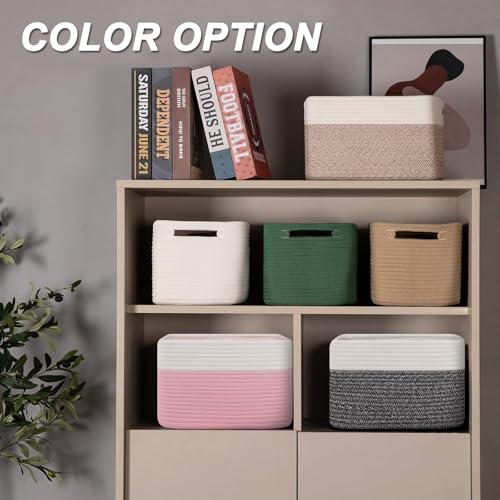 4 Pack Storage Baskets for Organizing (4 Count)