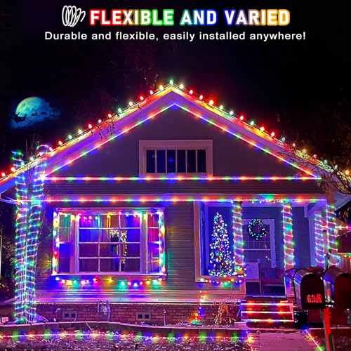 100FT 300 LED Rope Lights for Outside