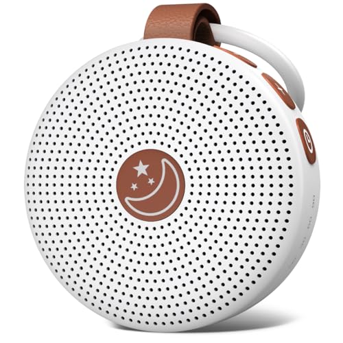 Portable Sound Machine Mini White Noise Machine Baby Shushing Brown Noise Machine with 30 Soothing Sounds for Kids Adults Dogs Auto