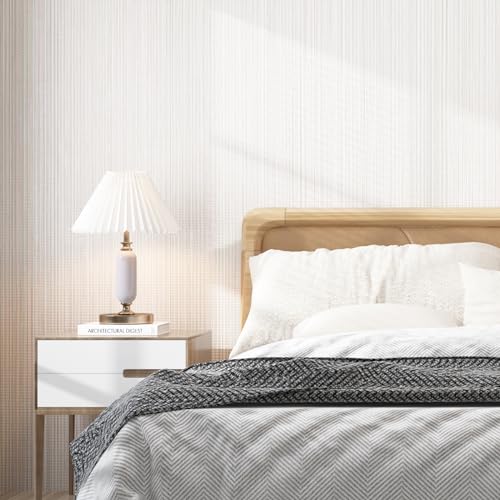 Grasscloth Peel and Stick Wallpaper 20.8"x394" Multi (56.7 Sq Ft)