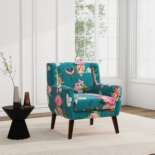 Floral Accent Chair