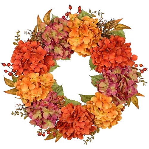 Artificial Fall Wreath for Front Door