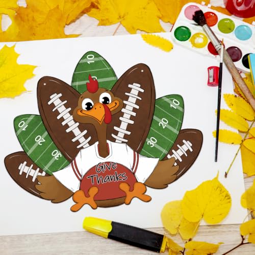 Paintable Thanksgiving Ornaments 3 Sets (3 Count)