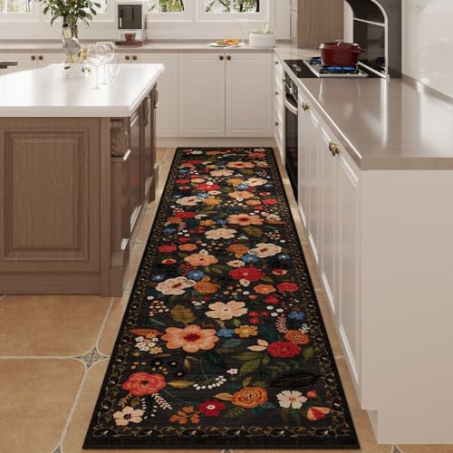 Long Hallway Runner Rug 2'7"x14' Washable (36.4 Sq Ft)