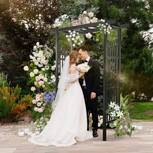 Garden Arbor PVC Wedding Arch for Ceremony Party