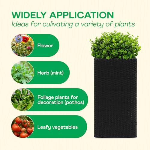 All Weather Wicker Planters (2 Count)