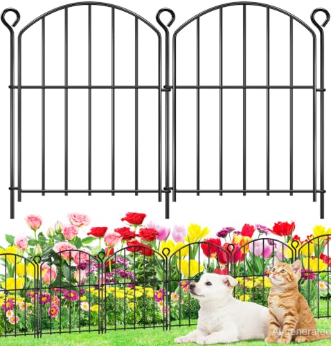 Decorative Garden Fence 17in