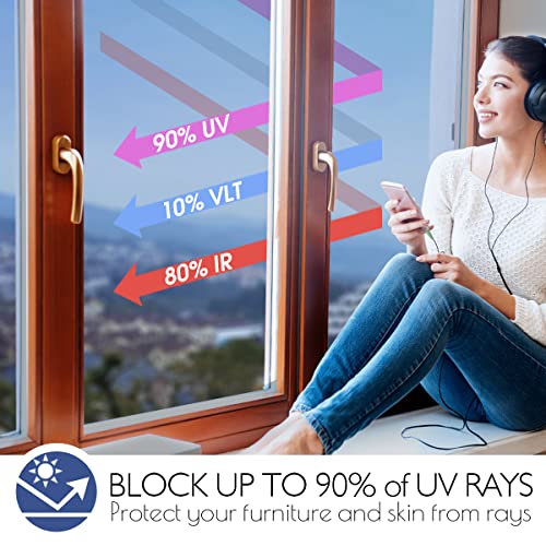 One Way Privacy Window Film (6.5 Foot)