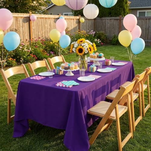 Rectangle Tablecloth for 6 Foot Tables