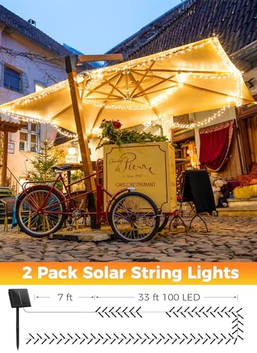 Solar String Lights Outdoor (80 Foot)