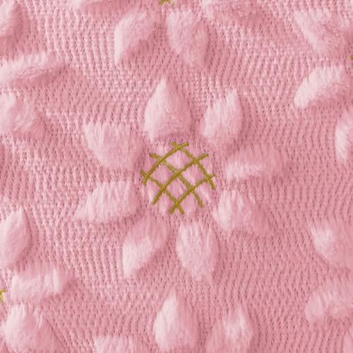 Spring Summer Pillow Covers 20x20 inch Set of 2 Pink Sunflower