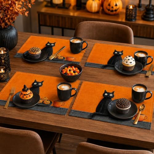 Halloween Placemats Set of 4 (4 Count)