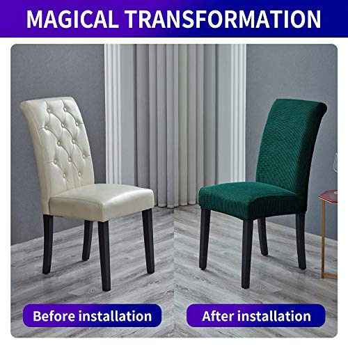 Stretch Chair Covers for Dining Room Set of 8