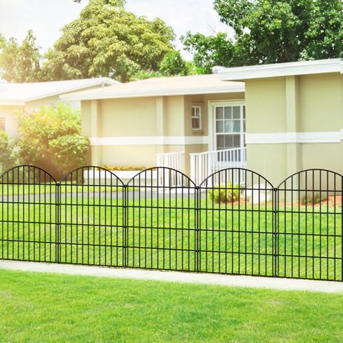 Metal Garden Fence 36 in x 23.3 ft (8388 Sq Ft)