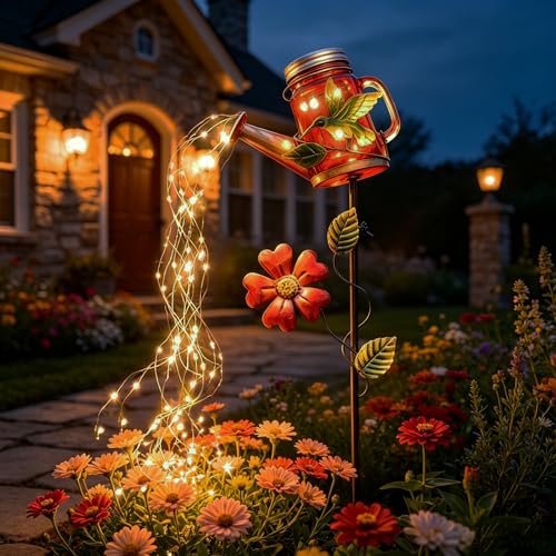 Solar Watering Can Light
