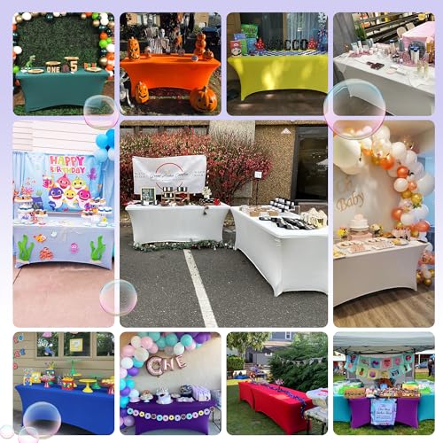 6FT Spandex Table Cover