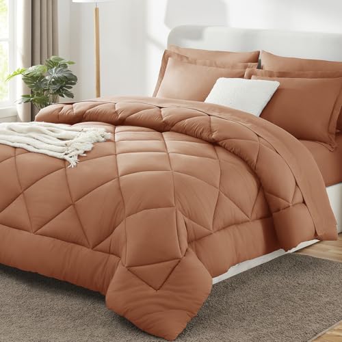 Full Comforter Set 82"x86" Pumpkin