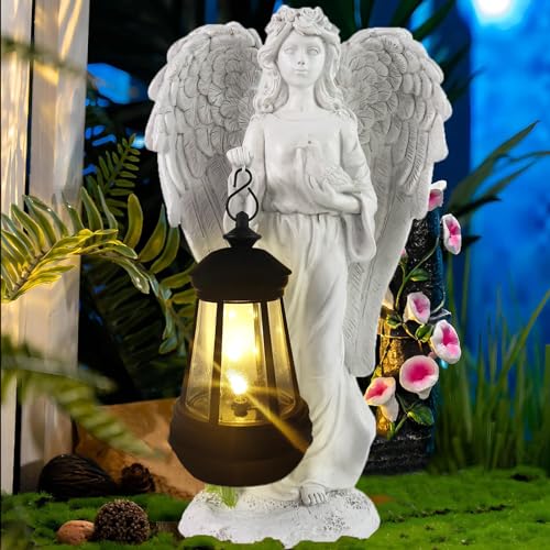 Solar Angel Garden Statue