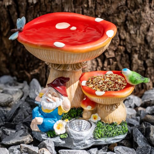 Solar Gnome Statues Figurine Lights