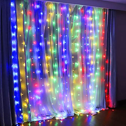 Fairy Curtain Lights Plug in (9.8 Feet)