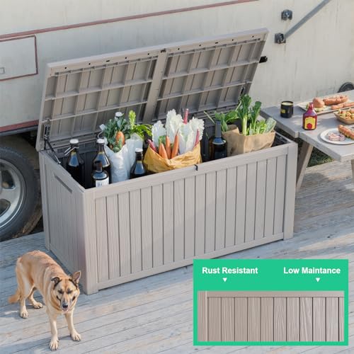 200 Gallon Resin Deck Box