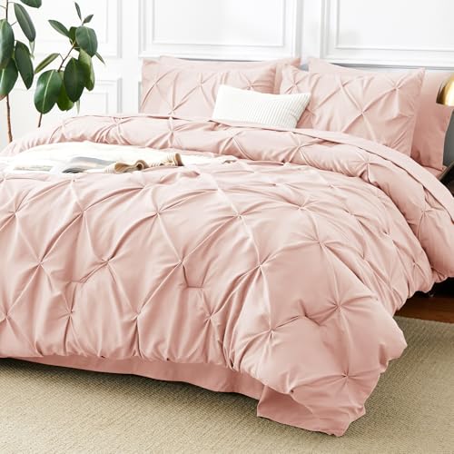 King Size Comforter Set Peach Pink