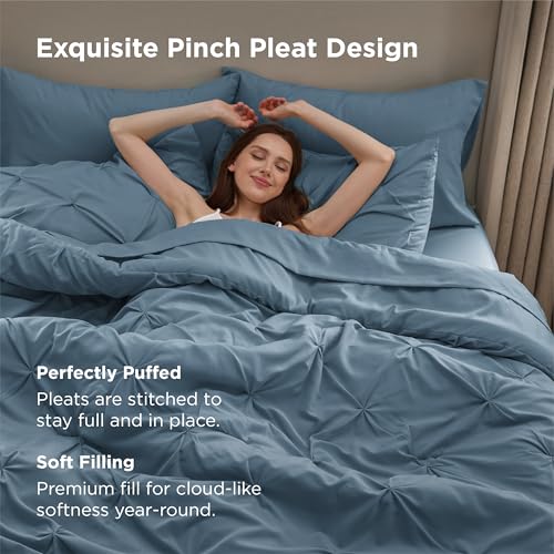 7 Piece Queen Comforter Set & Sheet Set
