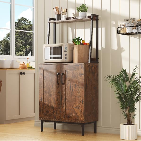 51" Kitchen Baker's Rack with Storage