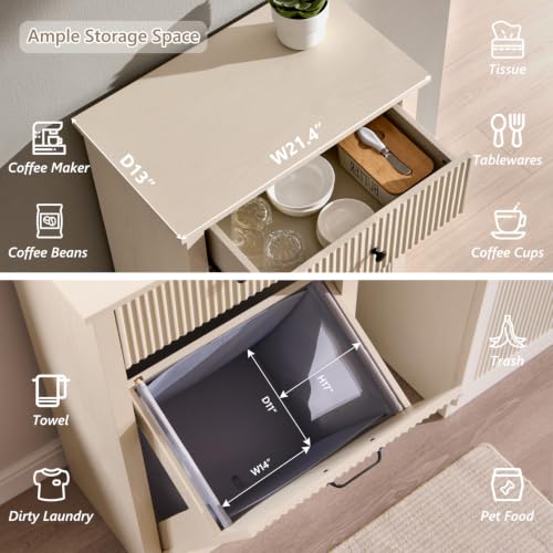Tilt Out Trash Can Cabinet