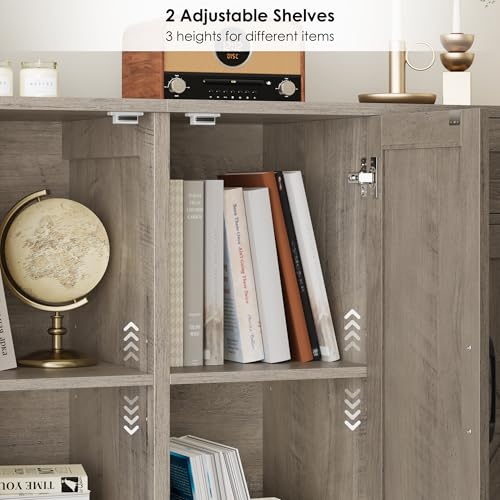 71” Large Sideboard Buffet Cabinet with Storage