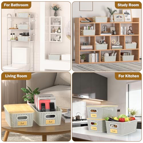 Stackable Storage Baskets (8 Count)