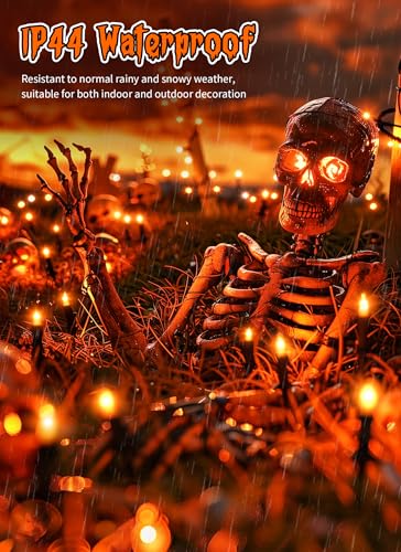 2 Pack Orange Halloween Mini Lights (2 Count)