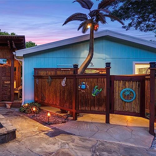 Caramel Brown Bamboo Fencing Panel Roll (48 Sq Ft)