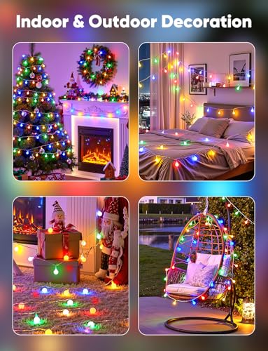 Multicolor Globe String Lights