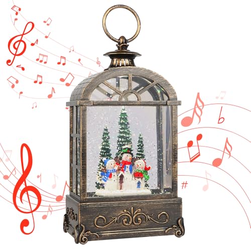 Christmas Snow Globe Lantern