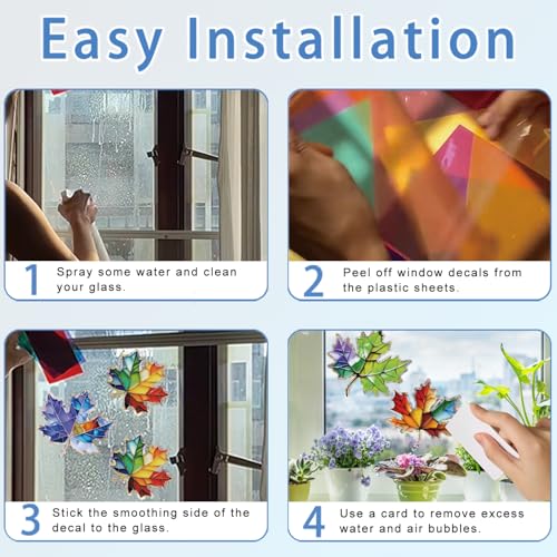 14pcs Window Decals for Bird Strikes