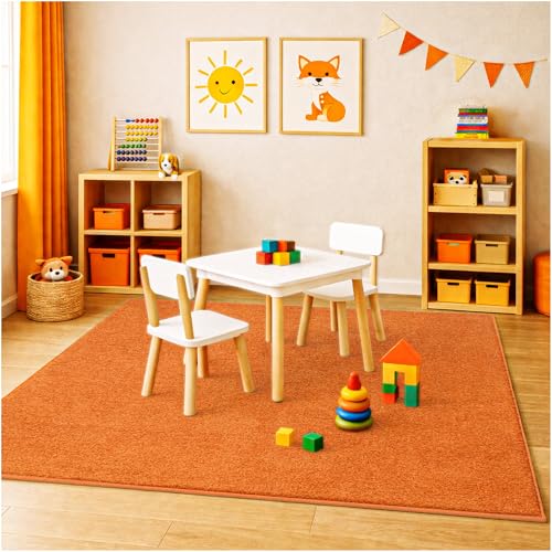 Soft & Colorful 10' x 10' Kids Classroom Area Rug