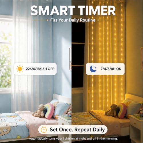 300LED Fairy Curtain Lights