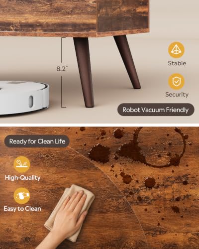 Lift Top Coffee Table with Hidden Storage
