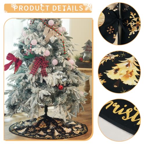 Merry Christmas Tree Skirt 48 Inch