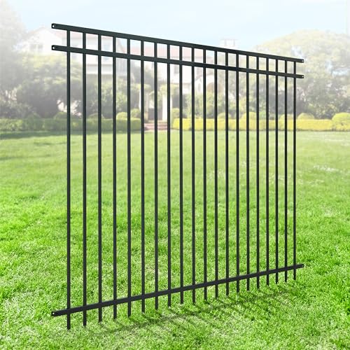 Heavy Duty Flat Top Fence Barrier Panel