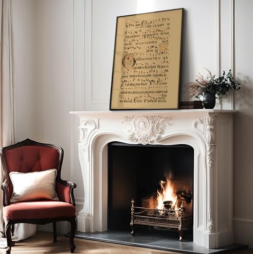 Vintage Hymnal Poster