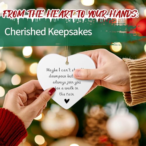 Personalized Maybe I Can't Stop The Downpour Ornament