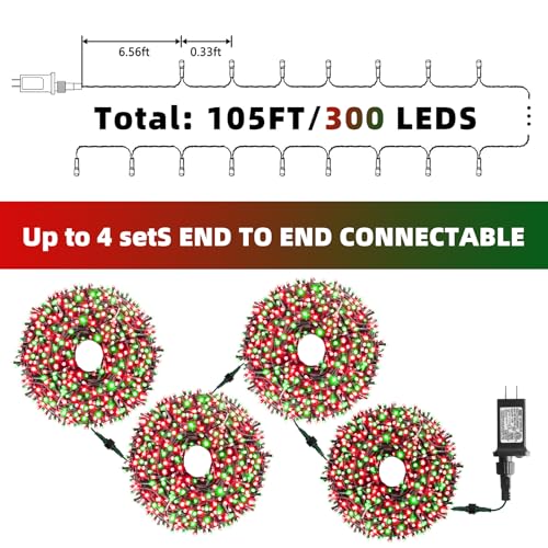 Christmas String Lights (105 Foot)