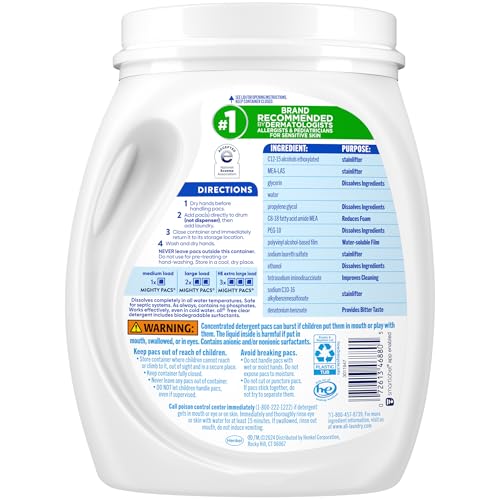 Unit Dose Laundry Detergent (60 Count)