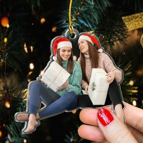 Personalized Best Friend Photo Ornament