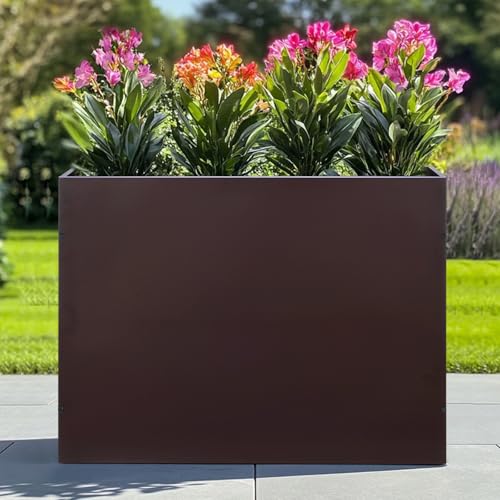 Large Metal Planter Box 32”x 12”x 24”