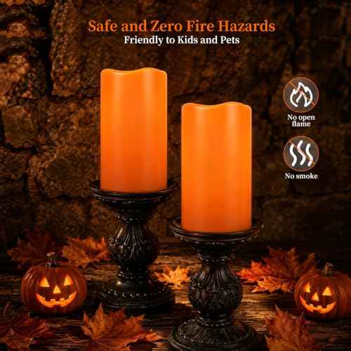 3"x6" Flameless Candles (2 Count)