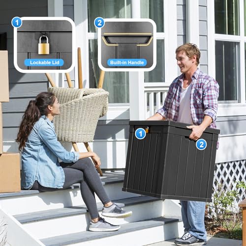 50 Gallon Outdoor Deck Box