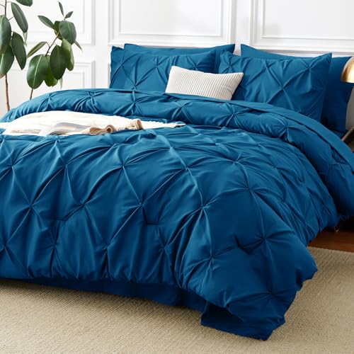 Queen Comforter Set Teal (7 Piece Set)